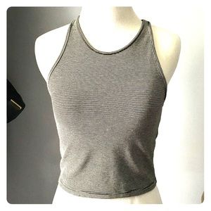NWT Madewell striped crop tank top, XS